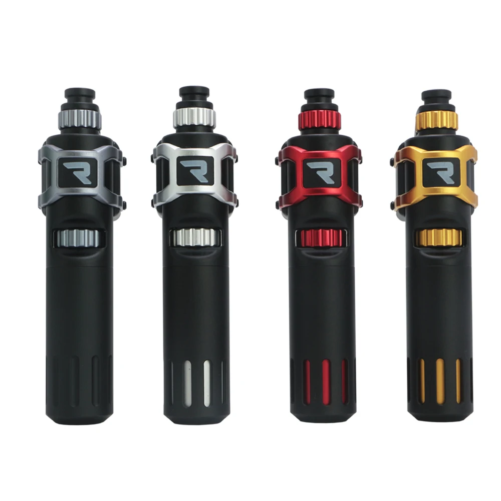 High quality RADICAL aluminum gold tattoo pen wireless tattoo machine kit