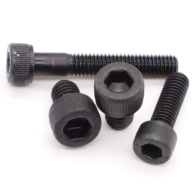 Black color 12.9 Grade inner hexagon cylinder head bolt