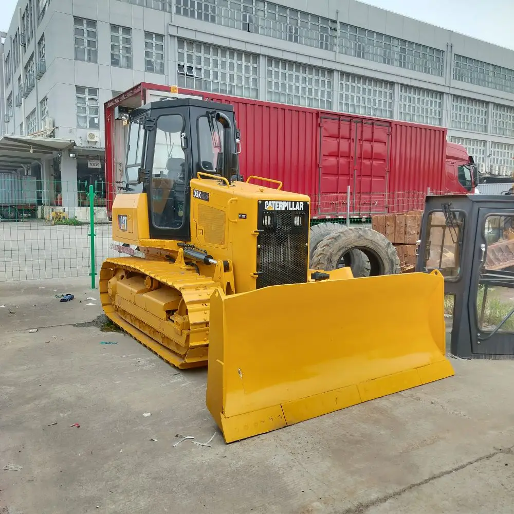 Used Caterpillar D5K Crawler Bulldozer with Cummins Engine Core Components Including Motor Pump Bearing Gearbox-Available Sale