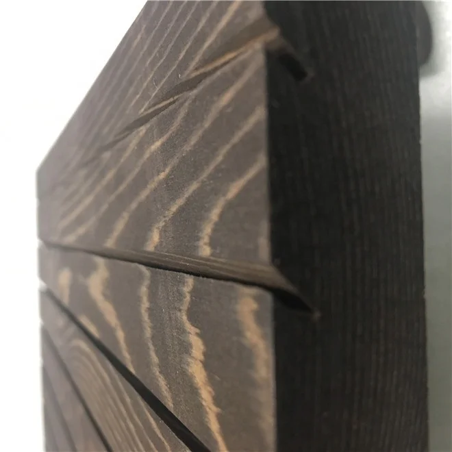 Темное пятно цвет древесины ювелирных изделий серьги карты держатель Подставка для дисплея с двумя колышки на заднюю панель