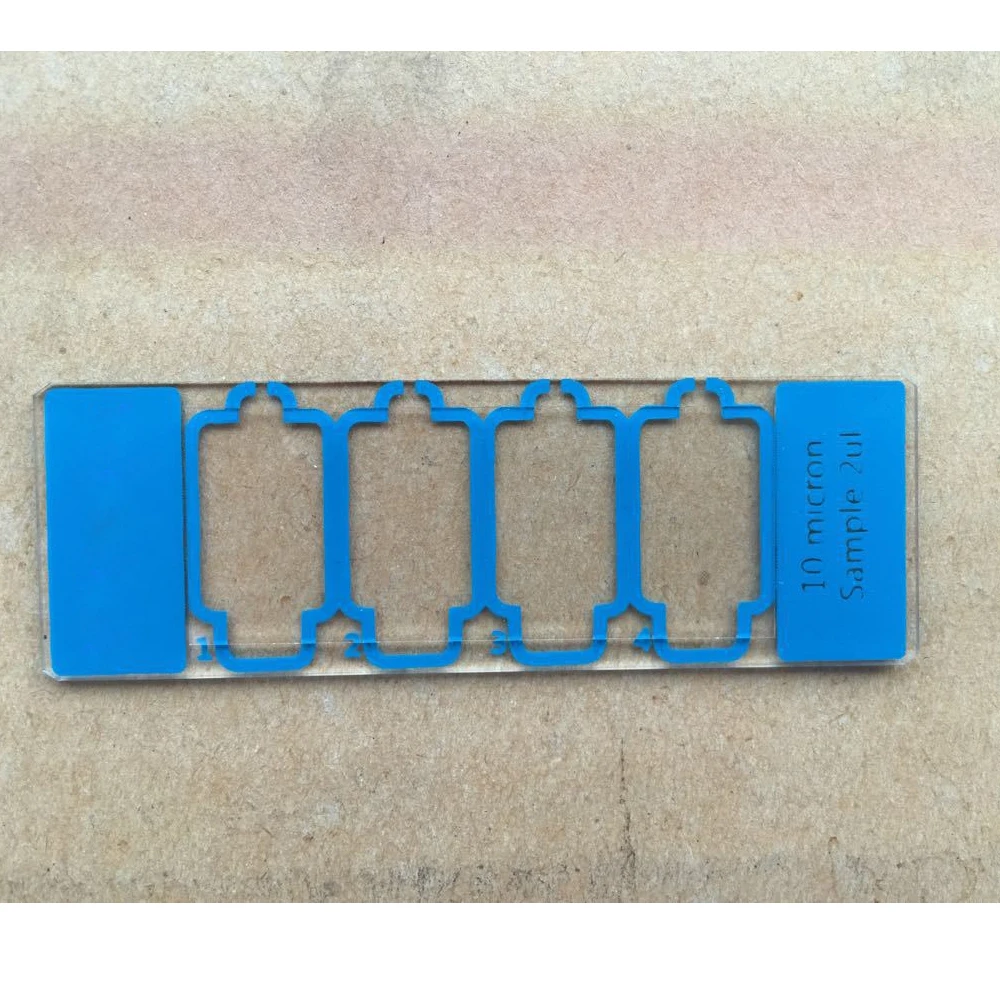 Disposable high-precision automatic suction type Semen Analyzer sperm counting plate (4/8 chamber pool)