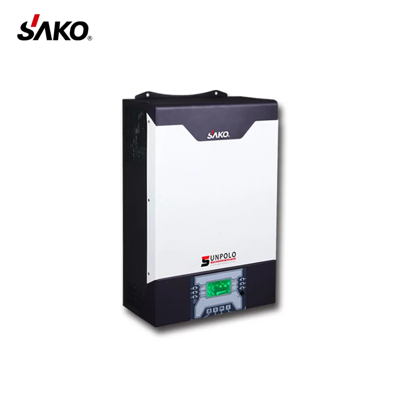 Factory Wholesales SAKO SUNPOLO High Frequency Inverter 3kw24V Pure Sine Wave Power 3000W Inverter with WIFI