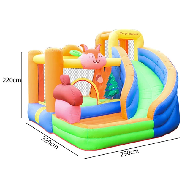 2021 Hot Sale Products Buy Bounce House Cheap Pastel Blue Bounce House Inflatable