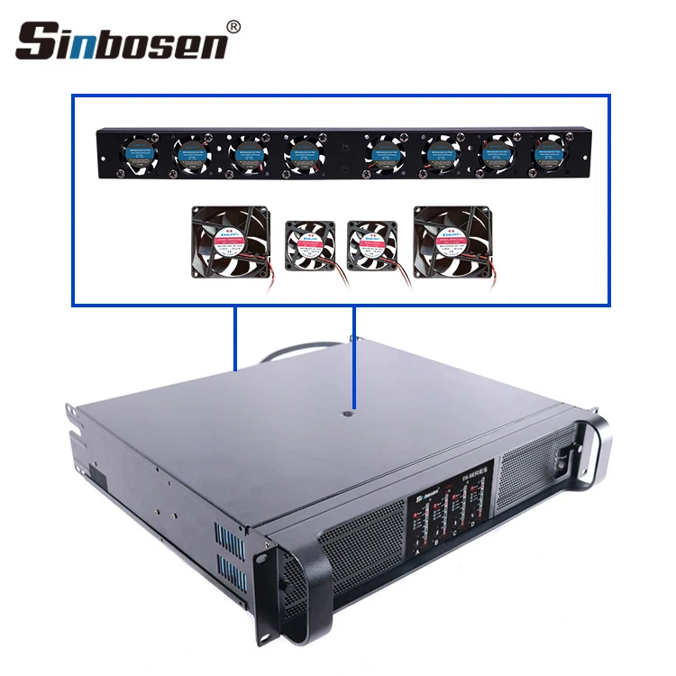 Sinbosen 10000 watt amplifier pro audio amplifier amplificadores de audio 4 channels