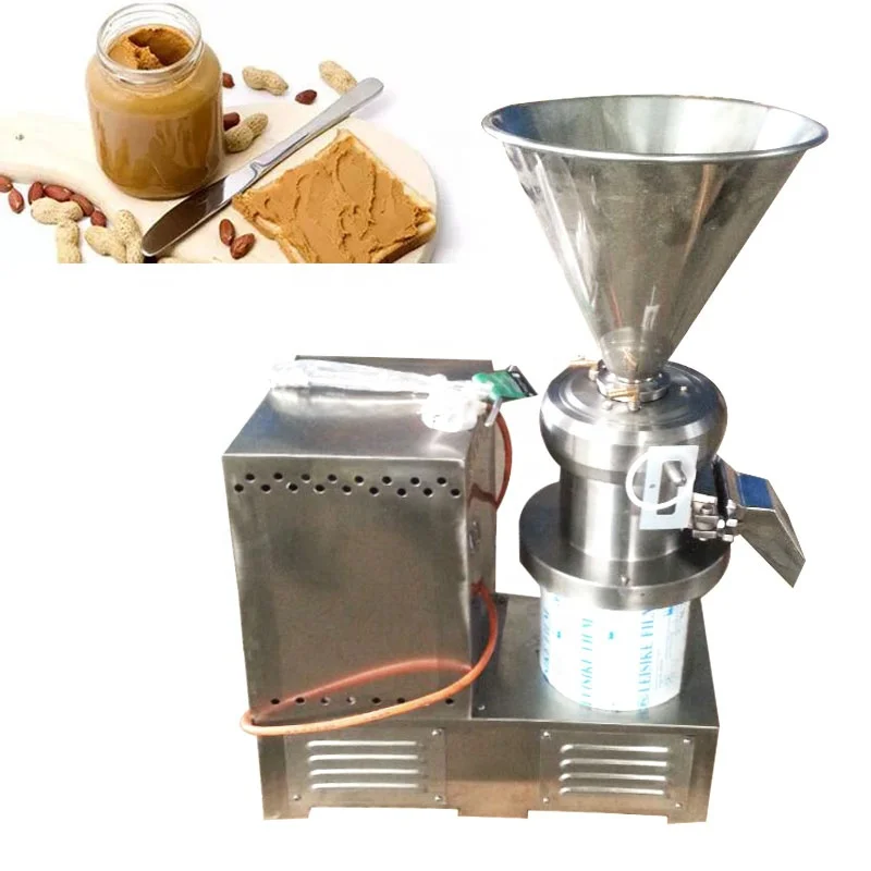 Strawberry Jam Maker Colloid Mill For Mayonnaise Peanut Butter Making Machine