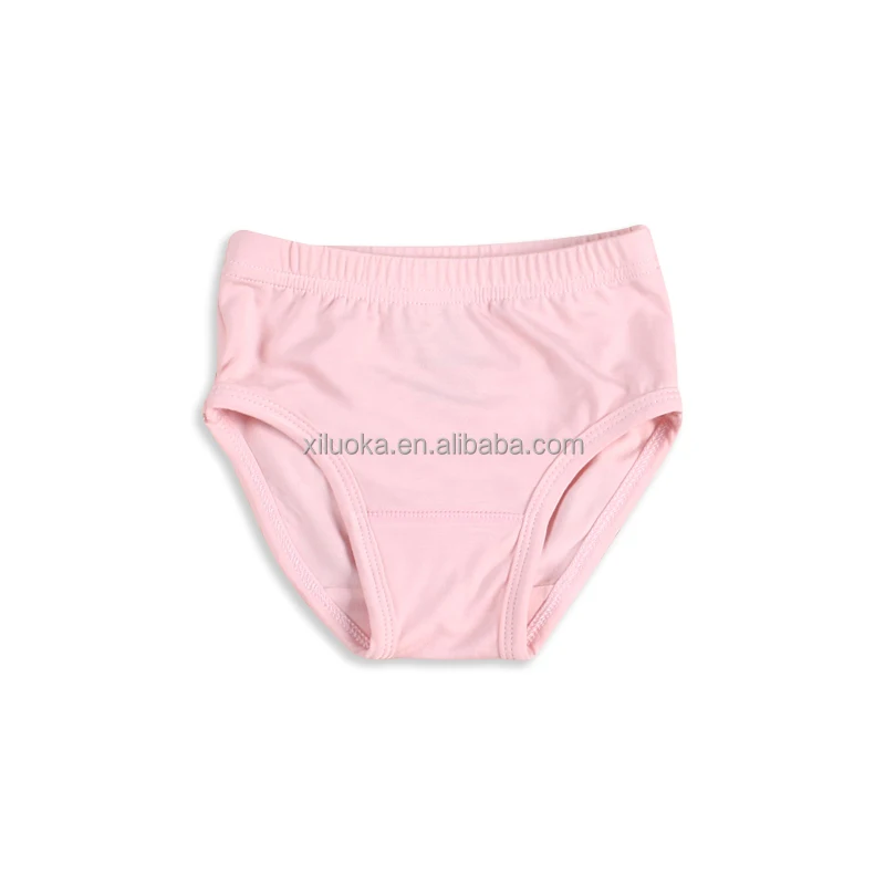 Cross-border hot-sell wholesale toddler girls bamboo Briefs inner shorts breathable thin panties sustainable skin-friendly