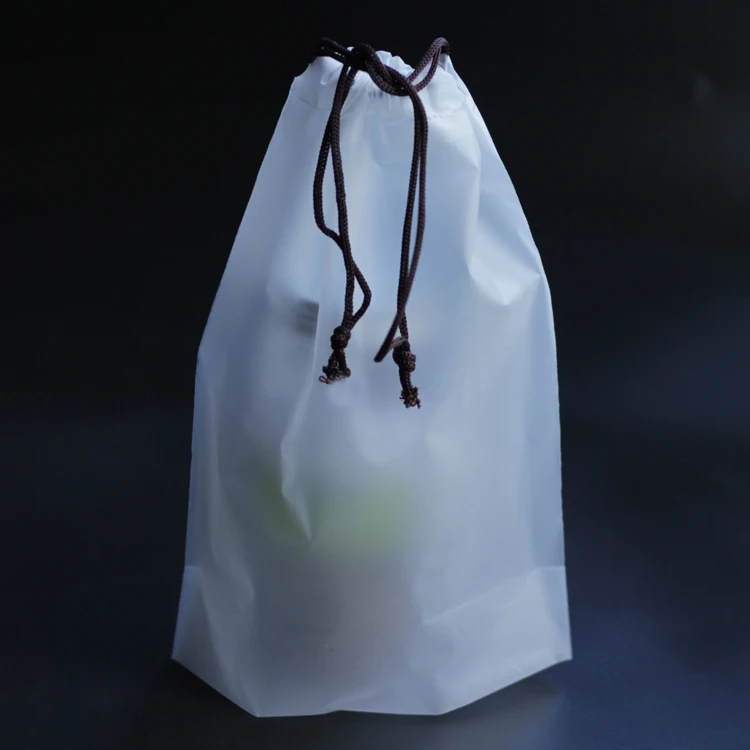 EVA drawstring packaging plastic bag with  bottom for pants underwear clothes