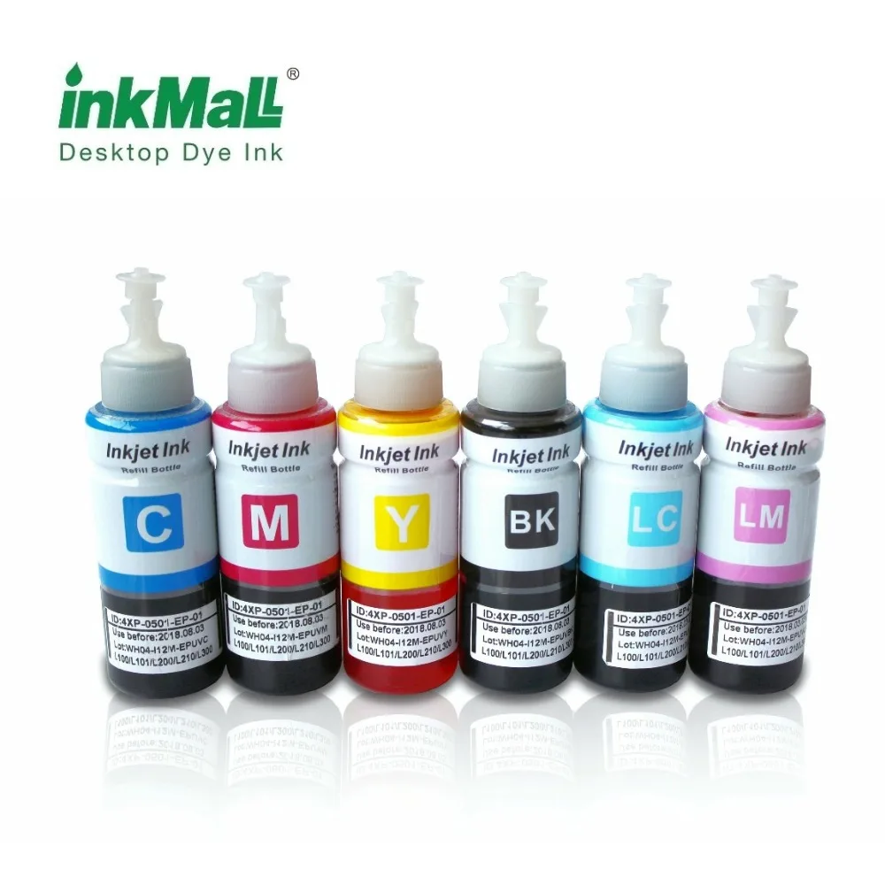 InkMall Ep L series refillable dye ink 100ml for Ep T664 original