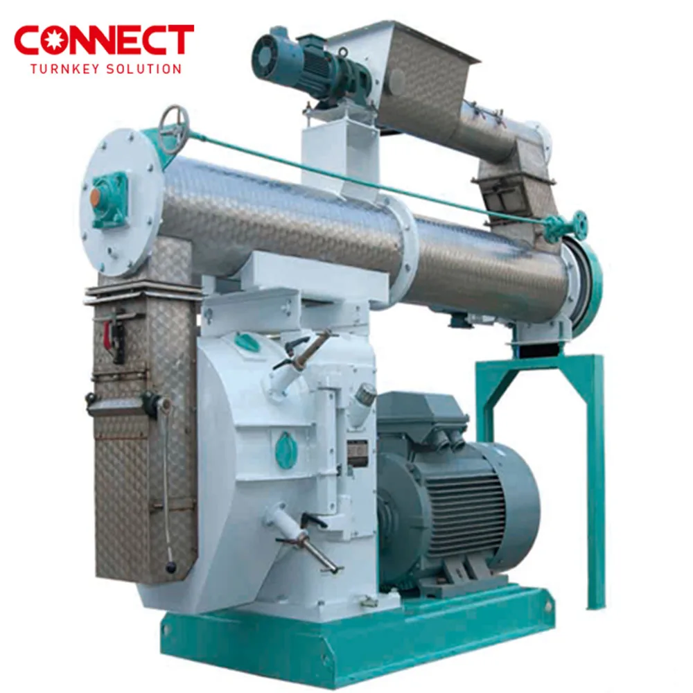 3ton - 22ton Poultry Animal Feed Processing Machine Chicken Food Granule Feed Pellet Machine Production Line for Farm Breeding
