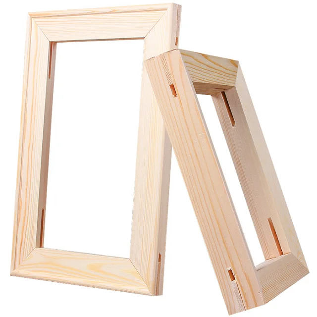 
Canvas stretcher bar for wood frame 