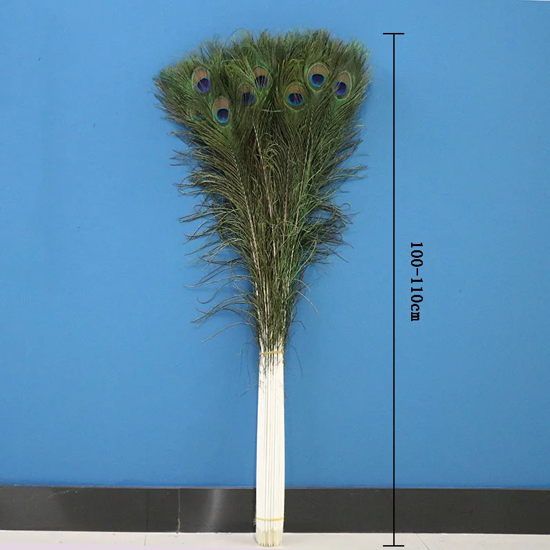 High Quality Wholesale Feather Crafts Supplier Nature Dyed Peacock Feather