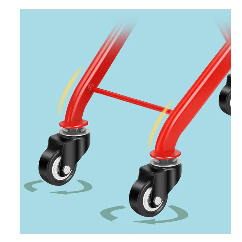 grocery Supermarket folding metal children cart supermarket trolly