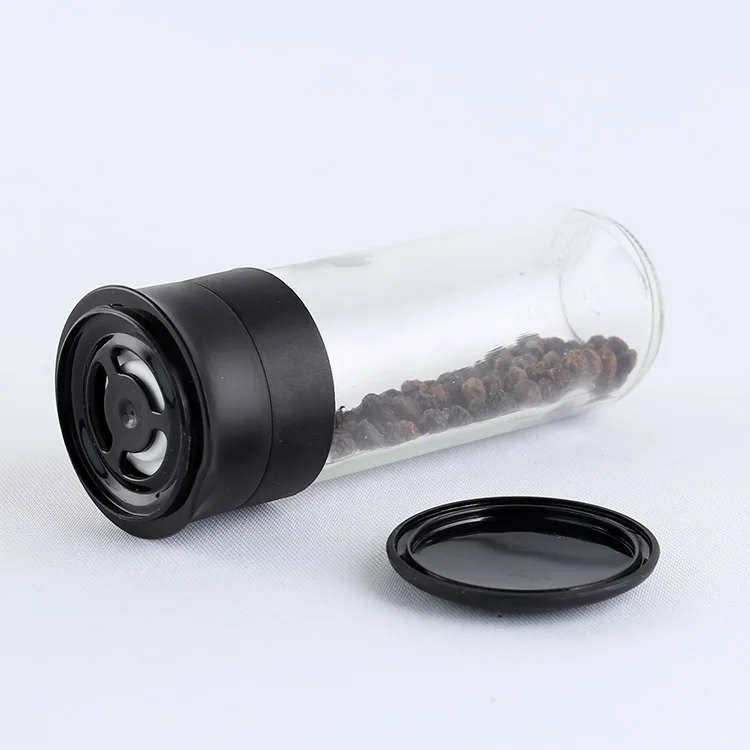 Hot mechanism 100 ml salt grinder pepper bottles mill 100ml potes de temperos