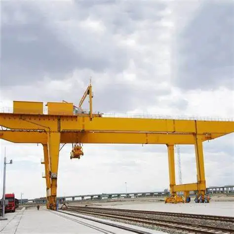 Nucleon  30ton 40 ton 50 ton Container Crane Double Girder gantry Crane Rail Mounted for shipyard harbor