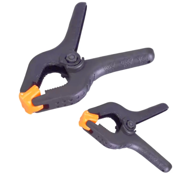 5.24cm/20.32cm C-Clamp Heavy Duty Nylon Ratchet Spring Clamps Photo Studio Light Background Clip Backdrop Clips Clamps