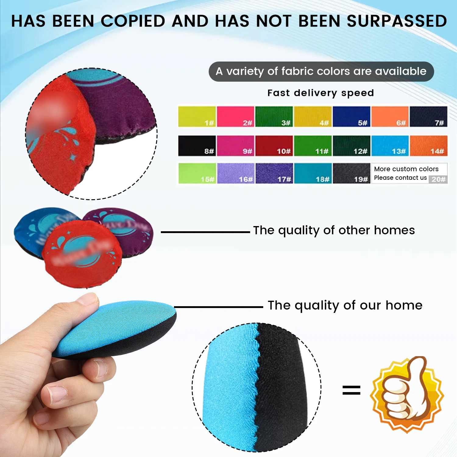 Promotion Factory Direct Supply Soft Rugby Football Water Skipping Bouncer Ball Fly Disk Tpr Swimming Pool Skip Stress Ball