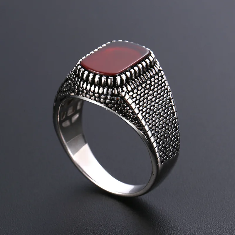 MA YIN FANG hombres anillos de plata turquia 925 esterlina ottoman original men silver rings turkey 925 sterling