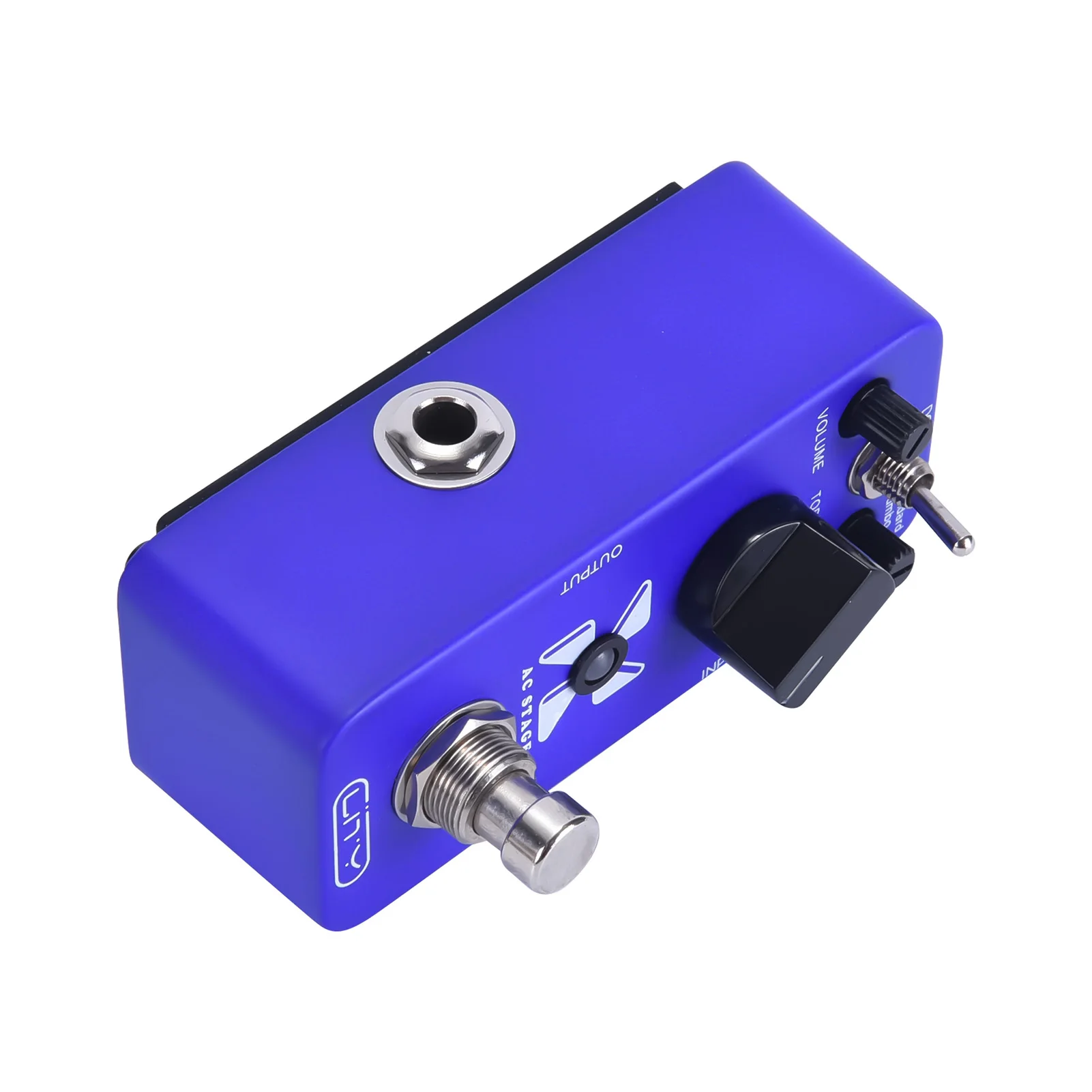 Acoustic AC Stage Acoustic Guitar Simulator Mini Pedal 3 Modes Piezo/Standard/Jumbo Sound for Electric Guitar Effect True Bypass