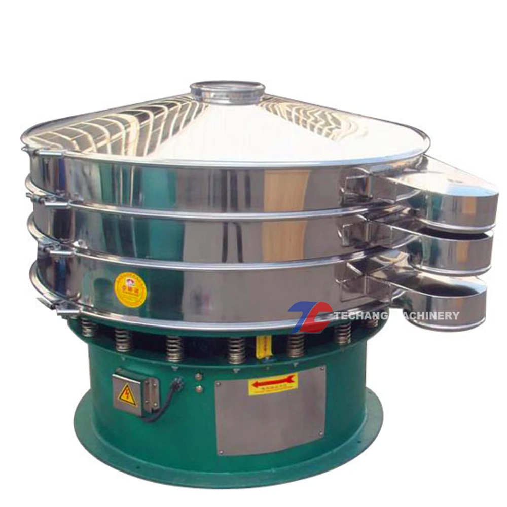 Cassava Starch Corn Flour Rotary Vibrating Sieve Screen Machine vibrator separator