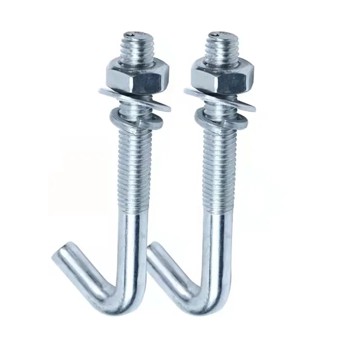 Custom HDG J bolt high quality stainless steel J bolt