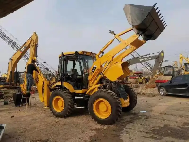 Used High Quality Original jcb 4cx 3cx backhoe loader in good working condition for sale
