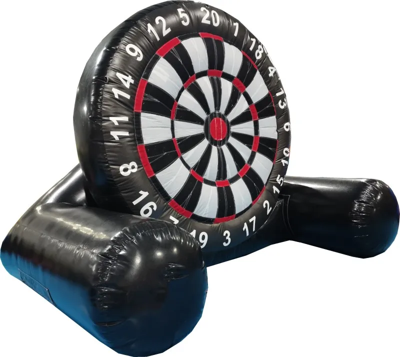 4m Tall Outdoor Inflatable Football Kick Target for School & Shopping Mall Soccer Dart Board Inflatable Football Darts Game