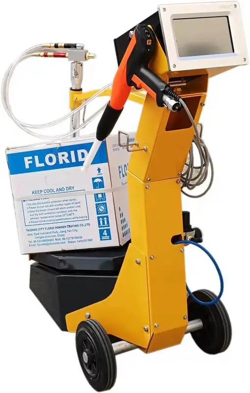 2023 Newest  Box Feed Vibrating Powder Coating Gun Machine For maf