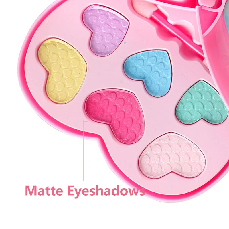 Little Girls Favorite Toy Gift Cute Cat Unicorn Pretend Makeup Set Real Non Toxic Washable Kids Make Up Toys Girls  Kit Makeup