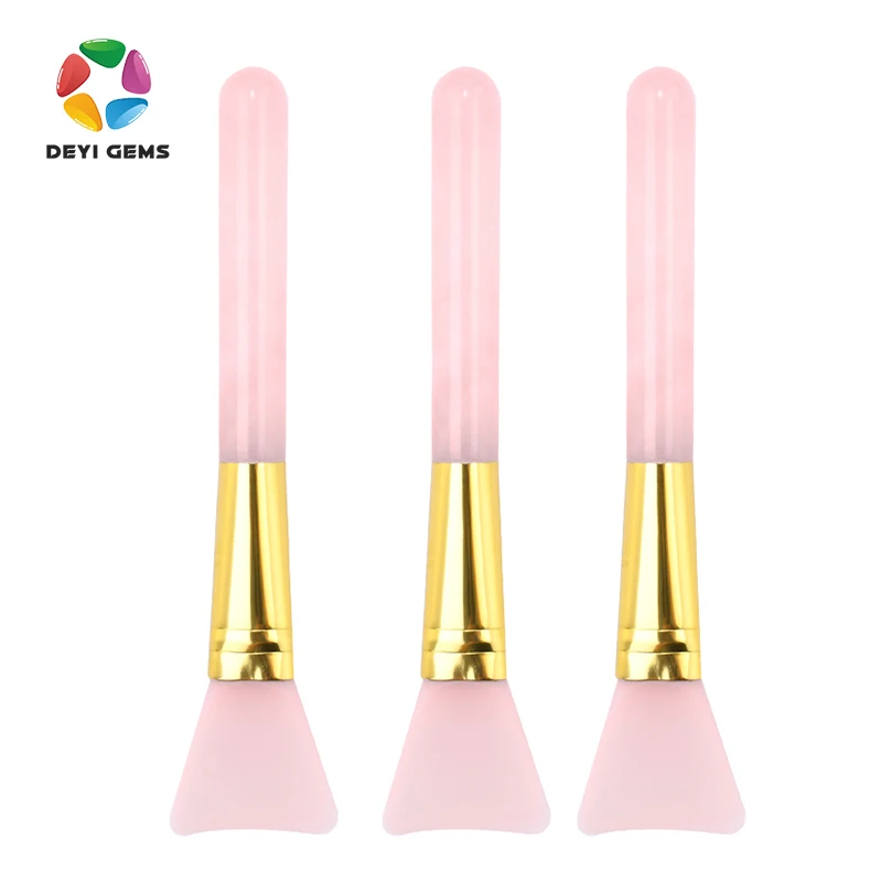 Jade Roller Wholesale Best Selling Rose Quartz Jade Brush Facial Massage for skin care