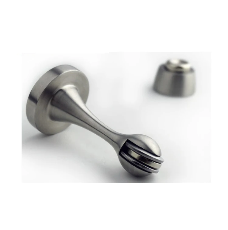 Bedroom Door Household Stainless Steel Perforated Door Suction Stainless Steel Anti-collision Door Stopper