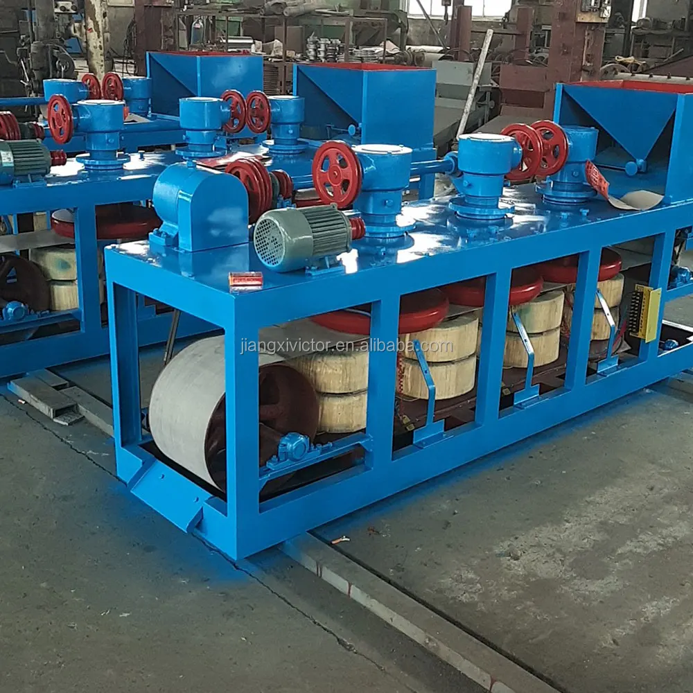 Nigeria Mineral Separator Machine 3PC-600 Africa Dry Magnetic Separator Dry for Manozite/ Tin/Coltan/ Processing Plant