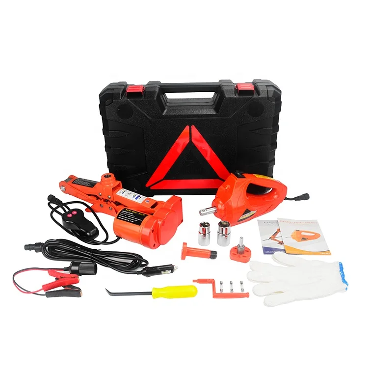 Hangzhou Vcan Горячая распродажа! 12 В постоянного тока 2000 кг Электрический автомобильный домкрат с ударным ключом