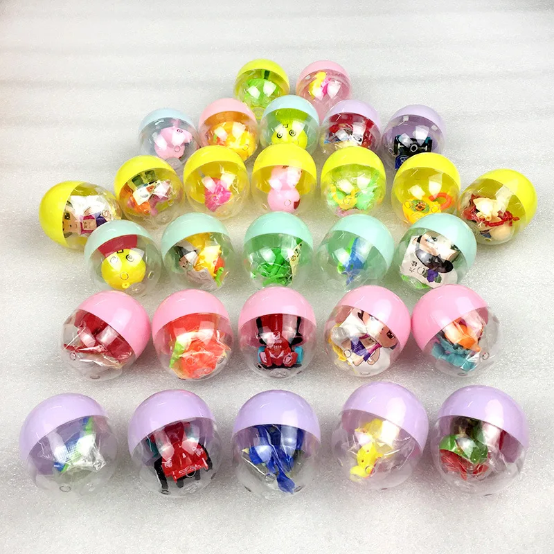 Factory wholesale 47*55 mm Mini Surprise Egg Capsules Toy Supply for Vending Machine Playing Gift