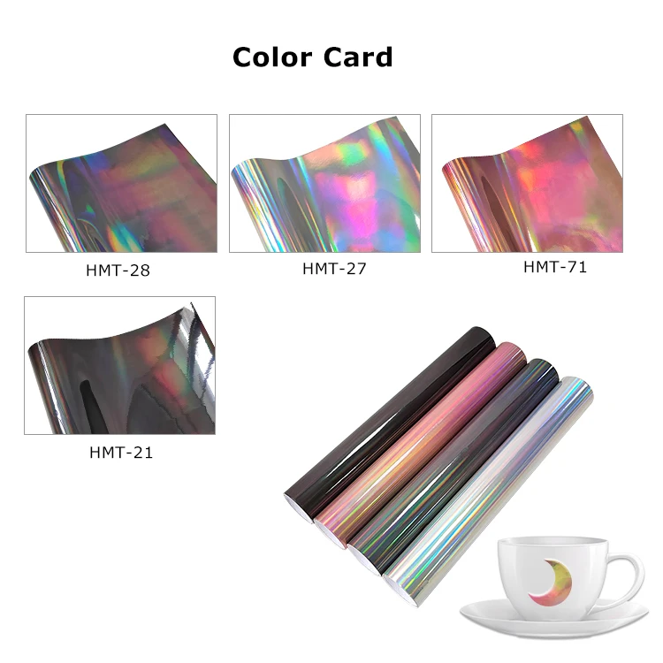 High Quality Holographic Sign Making Craft self.adhesive vinyl  For DIY Decorations Sticker