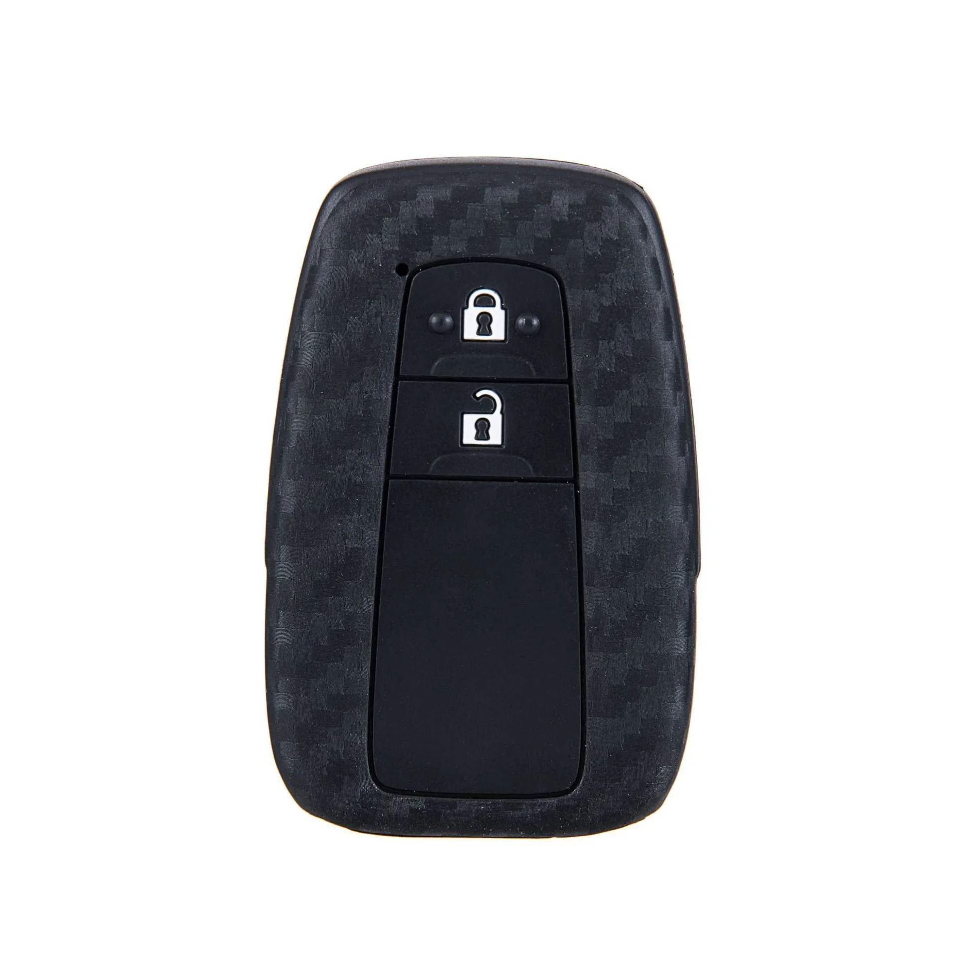 Карбон ключ чехол для Toyota Yaris Prius Camry Corolla Avensis Verso Prado REIZ корона RAV4 C-HR ЧР Aygo Scion TC обмен мгновенными сообщениями