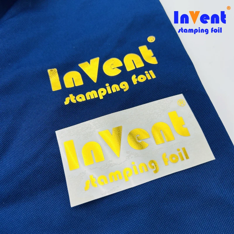 Thermal paper roll 57x40 PU material heat shrinkable film vinyl Rainbow hot stamping foil vinil textil