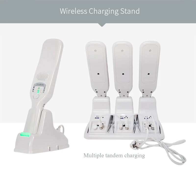 Security Check Portable Metal Detector Full Body Scanner battery charger hand held metal detector