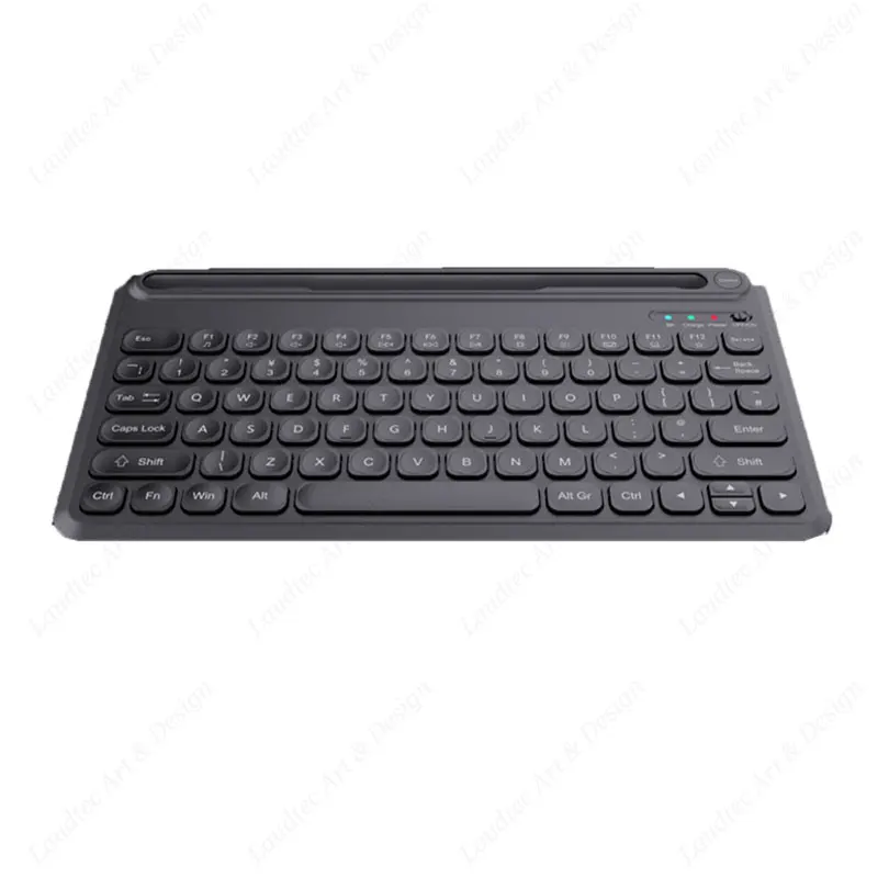 Laudtec PBK037 Built-In Trackpad Magnetic Adsorption Split Type Intelligent Double-Sided Clip Magic Keyboard For Pro Ipad Air