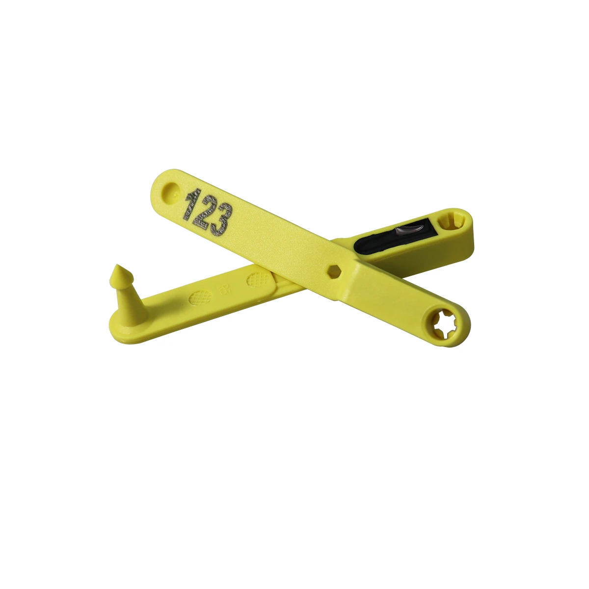 LF 134.2 khz   FDX-B type EM4305 chip Animal Tag  rfid  Sheep ear tags