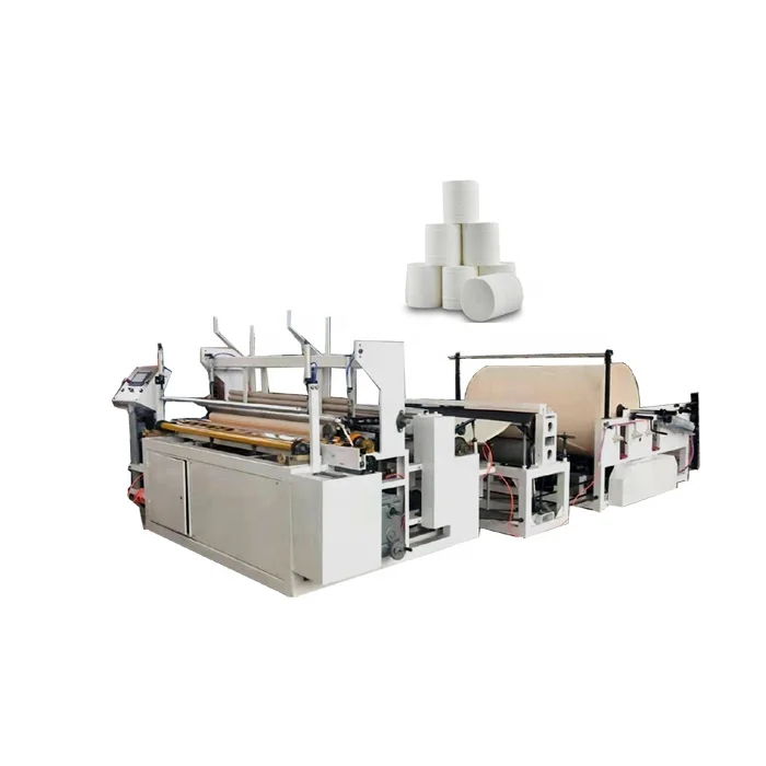 China Supplier Toilet Paper Tissue Production Making Machine For Small Business