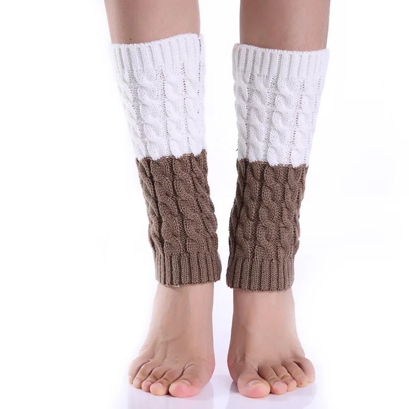 Женские короткие сапоги, носки, вязаные крючком манжеты для обуви, топперы, гетры, носки