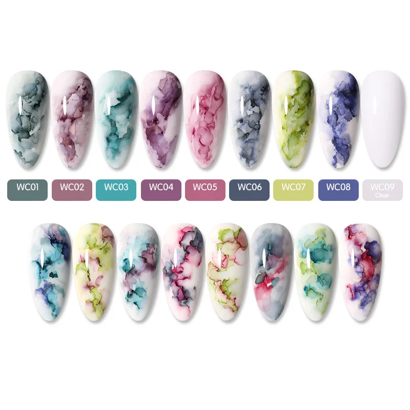 BORN PRETTY Nail Wholesale Watercolor Blooming Polish Marble Art Ink For