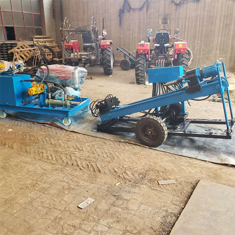 small drilling rig Horizontal Directional Drill (HDD) 1.6T mini drilling machine