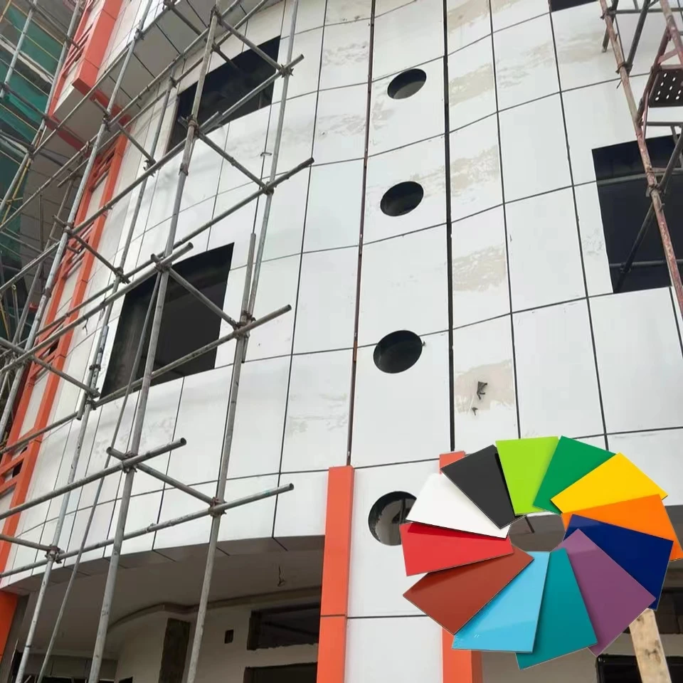 3mm 4mm external wall cladding aluminum composite panels alucobond direct factory OEM brand