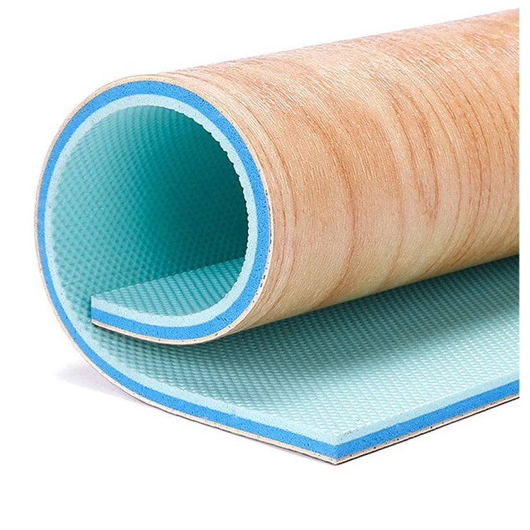 Badminton basketball court flooring wear-resistant non-slip multi sport flooring sport court indoor PVC sports flooring