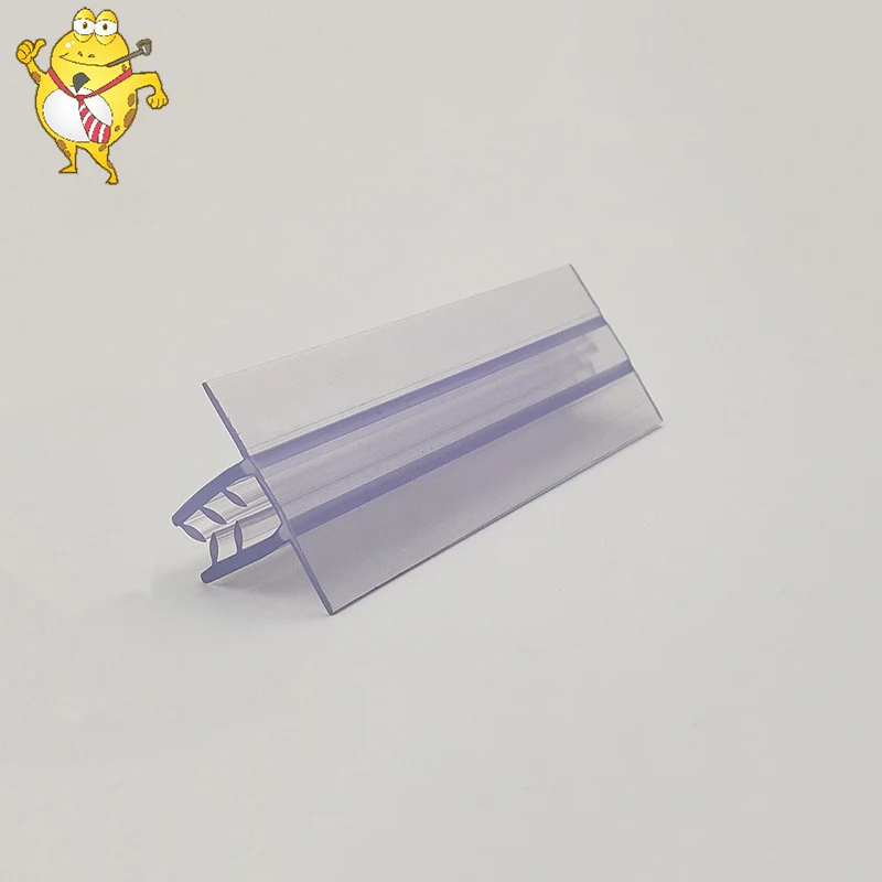 LAOHAMA PVC Clear  Menu Card Label Holder Display Sign Holder