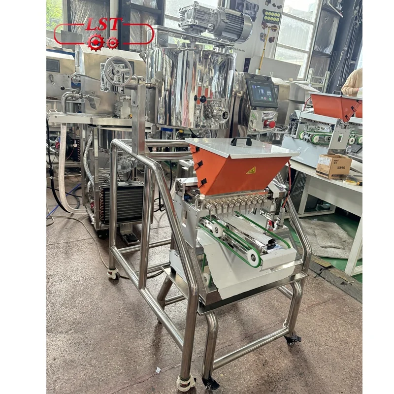 2024 LST  New design  auto sugar cooker and gummy depositing machine gummy candy machine for sale automatic gummy machine price