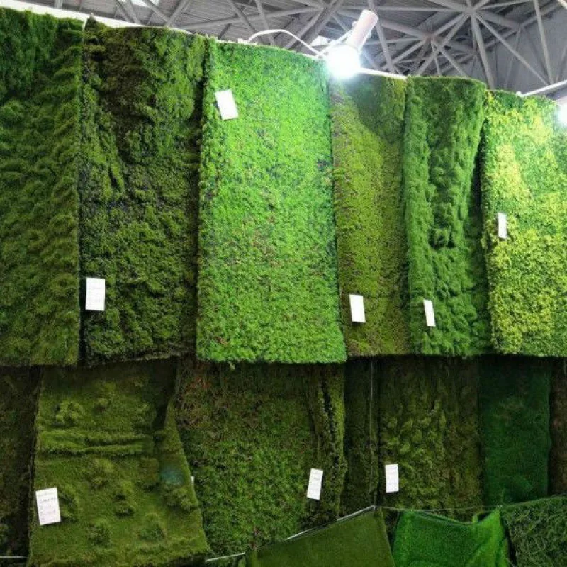 RSH factory wholesale artificial grass plant panel artificial moss wall art for decoration
