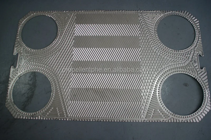 Food Grade Sondex S81 Gasket Plate for Stainless Steel  Water to Water Plate Heat Exchanger Replacement