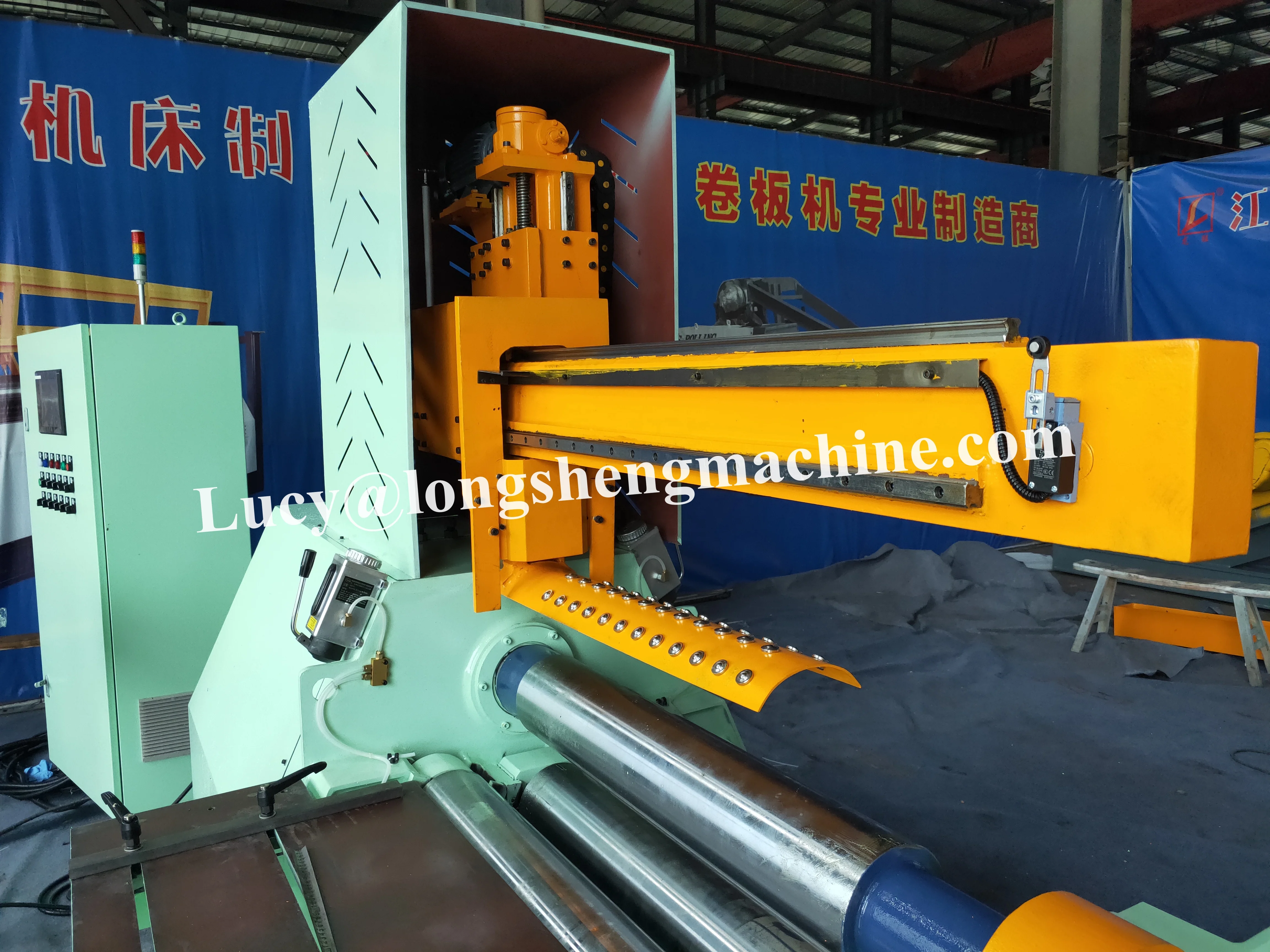  W12-6x1600 CNC автоматические гидравлические листовые рулоны алюминиевый листовой металл рулонная машина для нержавеющей